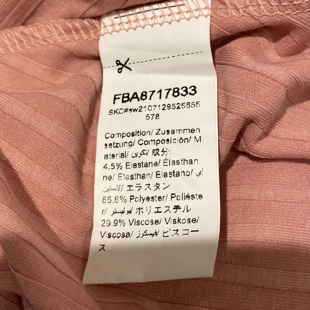 VERDUSA elegant flare midi dress, bell sleeves, rose pink, NWT, size M - Picture 8 of 8